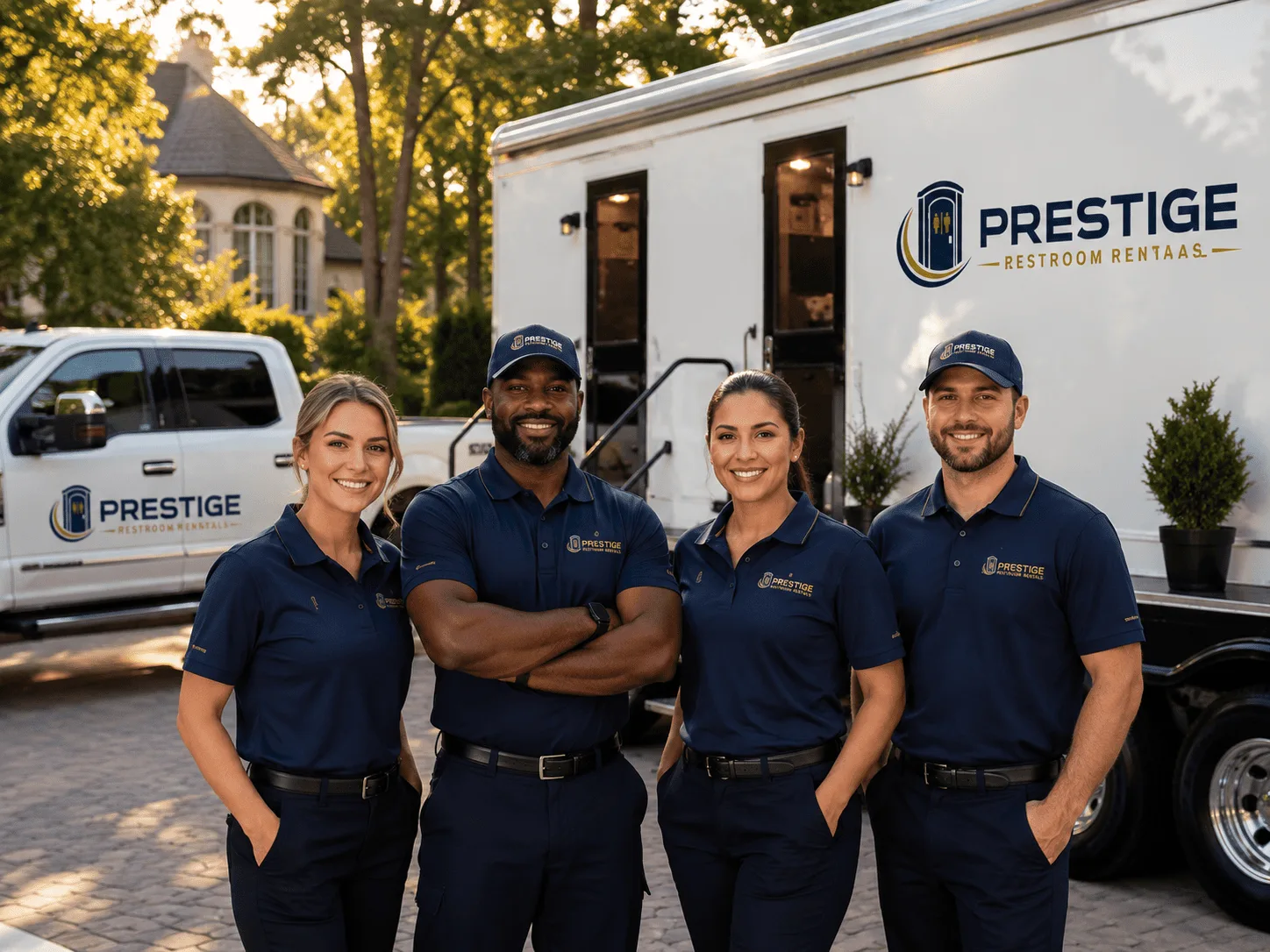 Trusted Luxury Portable Restrooms company in Bim, WV